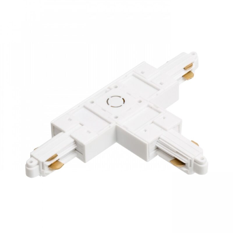 1F CONECTOR T STANGA CU POSIBILITATE DE ALIMENTARE PENTRU ȘINĂ CU 1-CIRCUIT - imagine 2