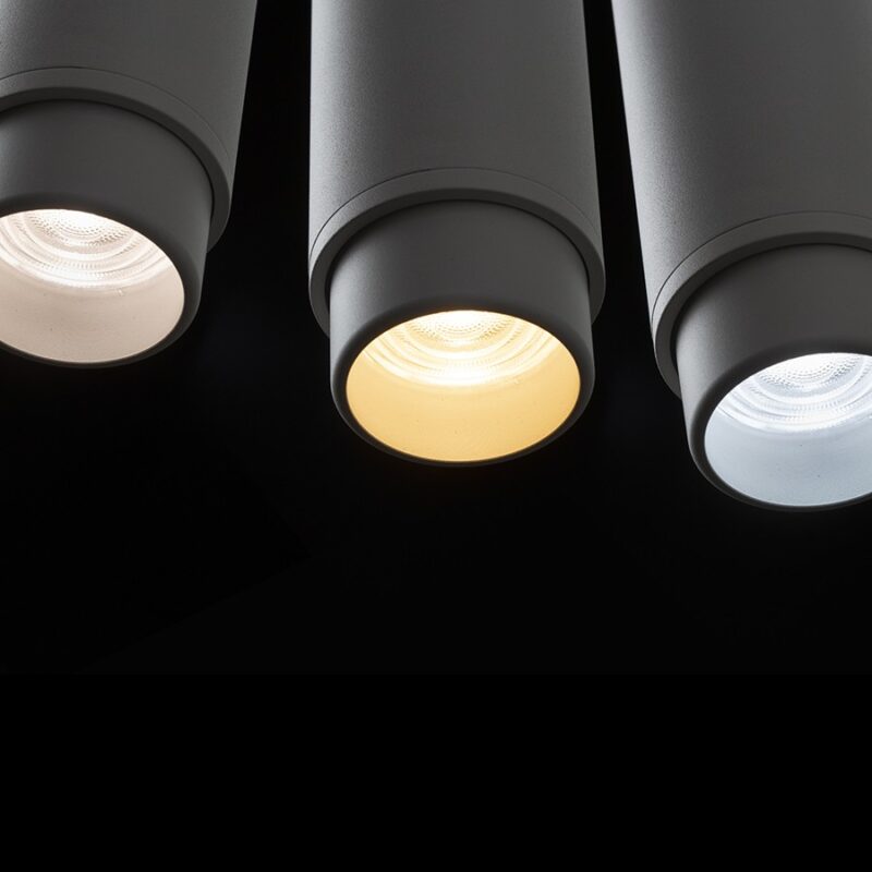 FOCUS 12 DIMM CORP DE ILUMINAT PENTRU SINA CU 3 CIRCUITE, 230V, LED, 12W, 10 - 60°, 3000K, 4000K, 5000K - imagine 15