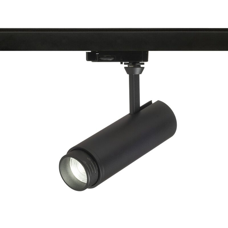 FOCUS 12 DIMM CORP DE ILUMINAT PENTRU SINA CU 3 CIRCUITE, 230V, LED, 12W, 10 - 60°, 3000K, 4000K, 5000K - imagine 9