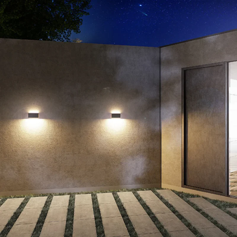 APLICĂ WOOP PENTRU EXTERIOR DE PERETE, 230V, R7s, 78mm, 12W, IP54 - imagine 7
