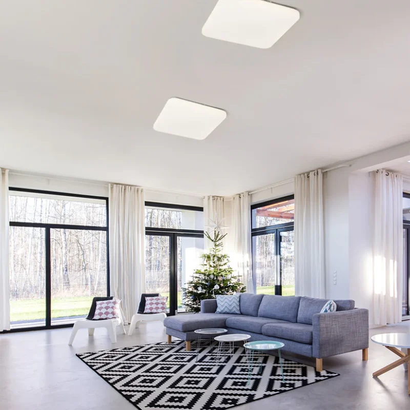 PLAFONIERĂ SEMPRE SQ 63 DE TAVAN, CU SENZOR, 230V, LED, 76W, 3000K - imagine 2