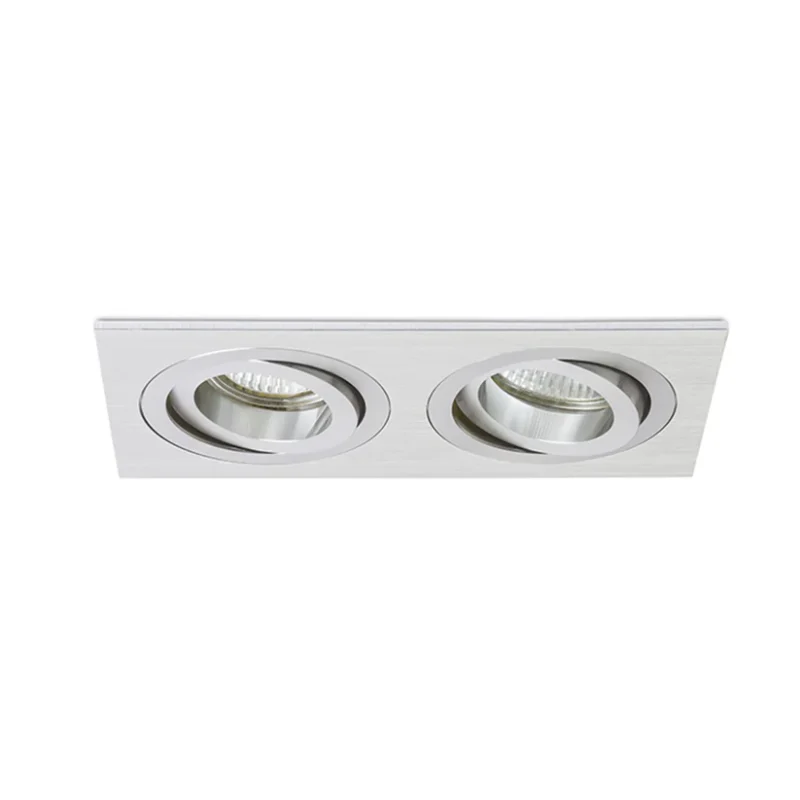 SPOT PASADENA SQ II ÎNCASTRAT, 230V, LED, GU10, 2x7W - imagine 9