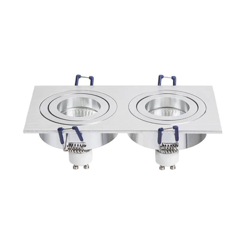SPOT PASADENA SQ II ÎNCASTRAT, 230V, LED, GU10, 2x7W - imagine 10
