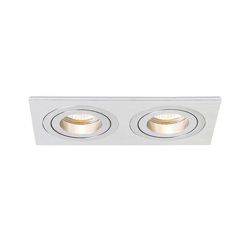 SPOT PASADENA SQ II ÎNCASTRAT, 230V, LED, GU10, 2x7W - imagine 8