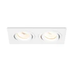 SPOT PASADENA SQ II ÎNCASTRAT, 230V, LED, GU10, 2x7W