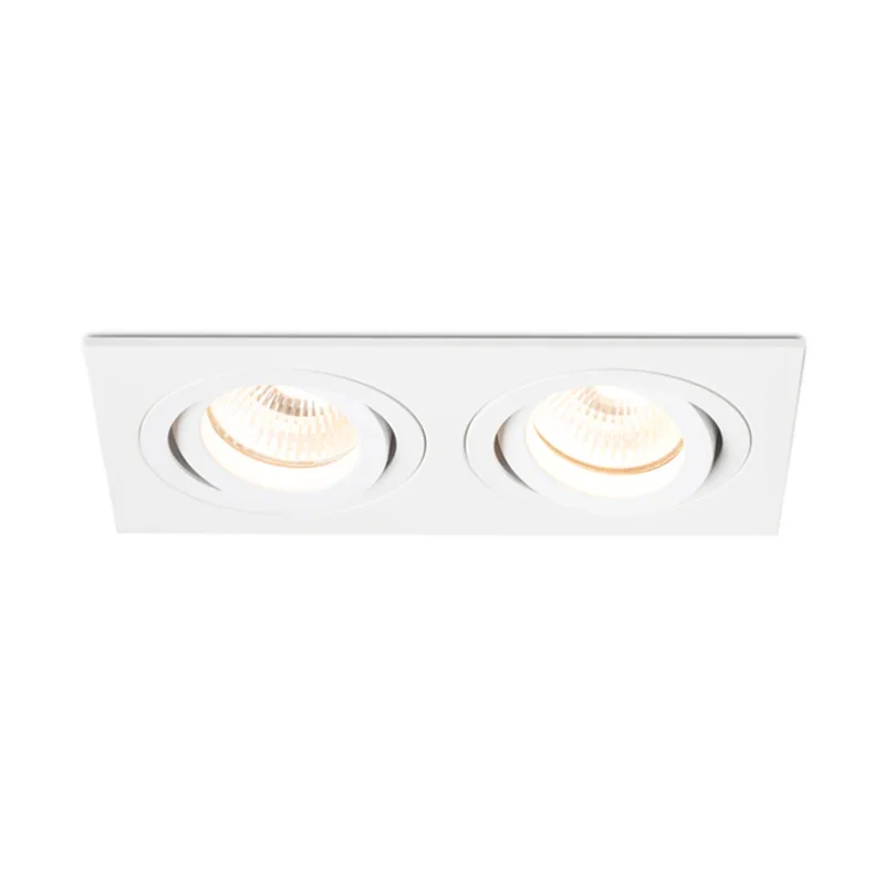 SPOT PASADENA SQ II ÎNCASTRAT, 230V, LED, GU10, 2x7W