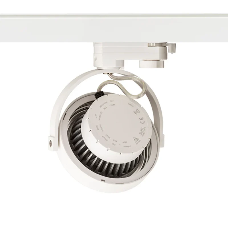 PROIECTOR KELLY PENTRU ȘINĂ CU 3-CIRCUITE, 230V, LED, 12W, 24°, 3000K - imagine 2