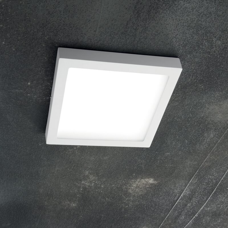PLAFONIERĂ UNIVERSAL PL D40 SQUARE 4000K, IDEAL LUX - imagine 2
