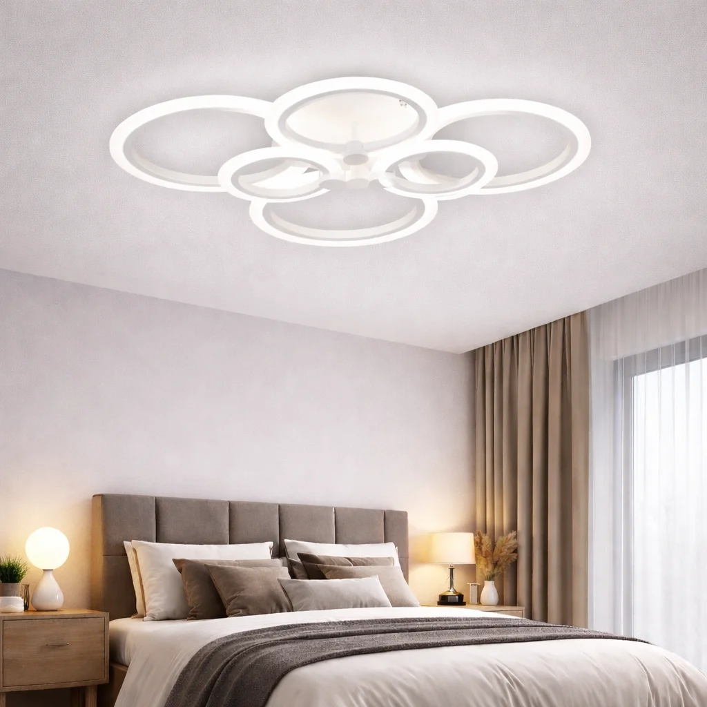 PLAFONIERĂ EUROPE, CU TELECOMANDĂ, LED, 140W, 3CCT, ERSTE