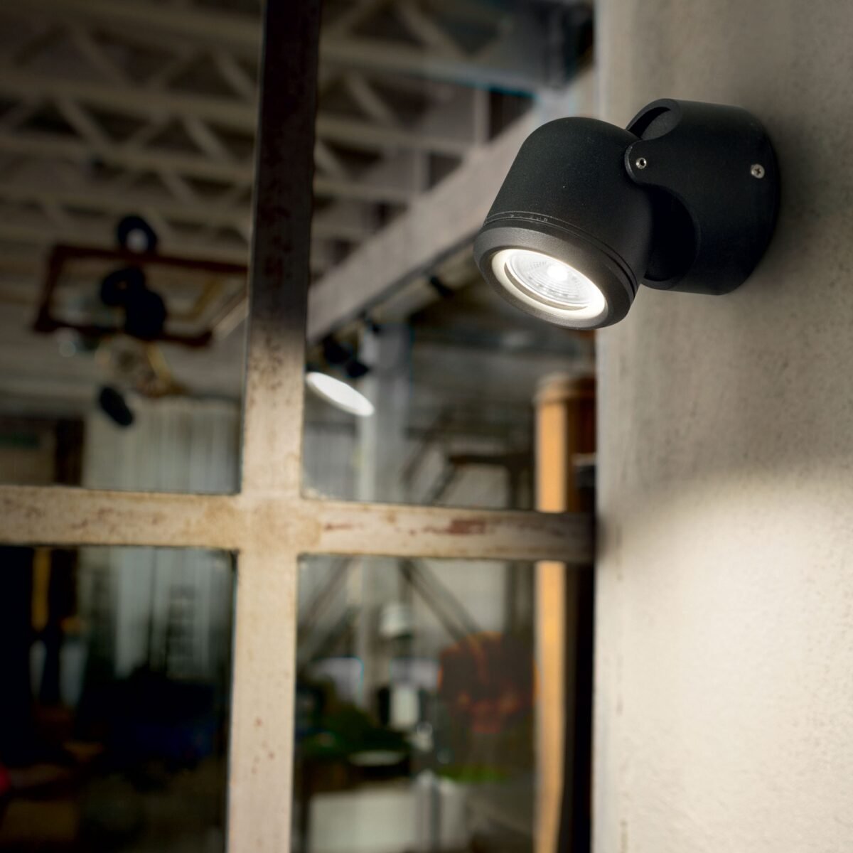 APLICĂ XENO AP1 PENTRU EXTERIOR DE PERETE, 230V, GU10, 28W, IDEAL LUX - imagine 4