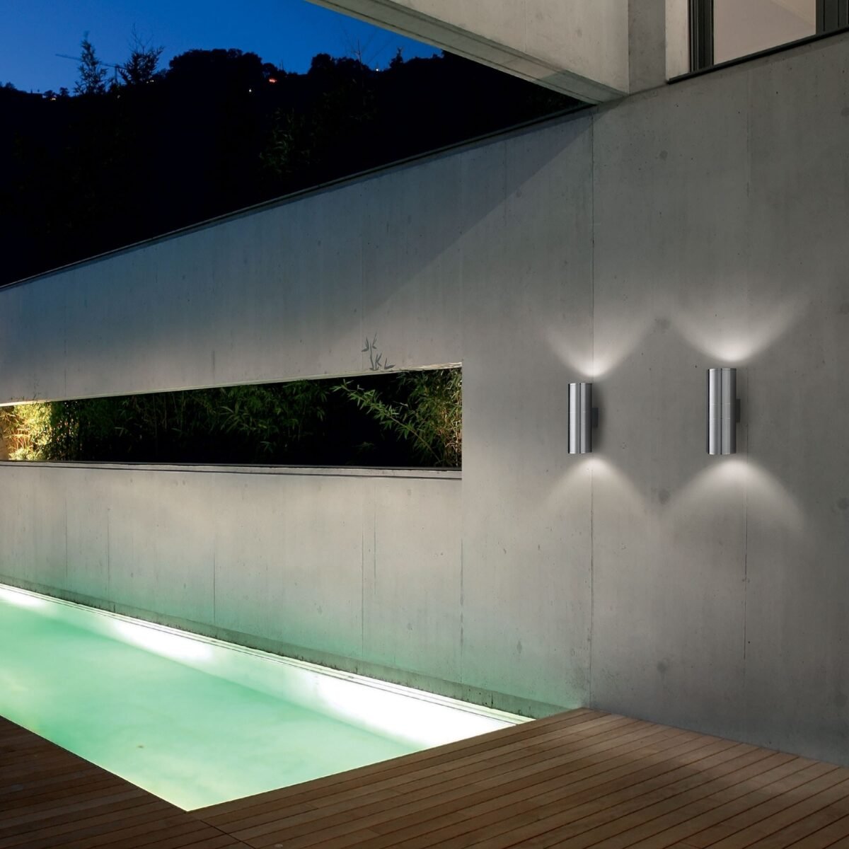 APLICĂ GUN AP2 BIG PENTRU EXTERIOR DE PERETE, 230V, LED E27, 2X60W, IDEAL LUX - imagine 7