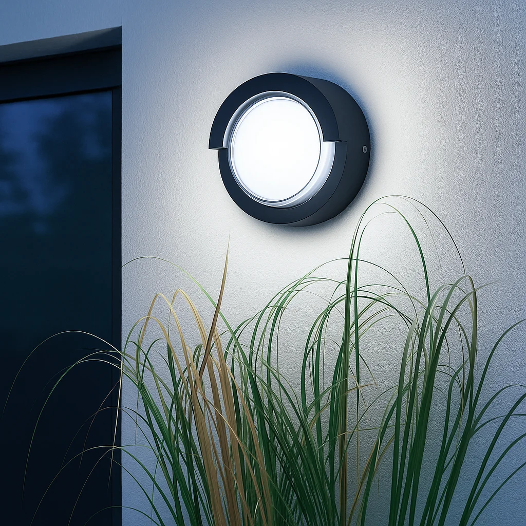 APLICĂ ROTUNDĂ SIERA DE PERETE LED, 12W, IP65, 6000K, ERSTE - imagine 4