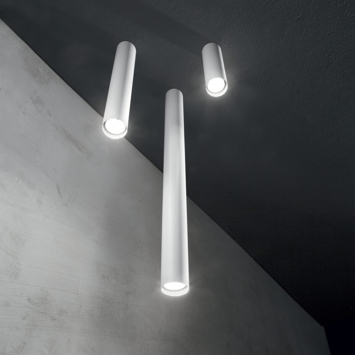 SPOT LOOK PL1 H75 DE TAVAN, 230V, LED, GU10, 28W, IDEAL LUX - imagine 3