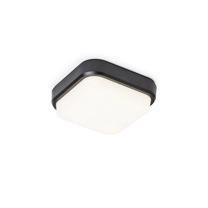 PLAFONIERĂ TARIS SQ 17 PENTRU EXTERIOR DE TAVAN/PERETE, 230V, LED, 8W, IP54, 3000K