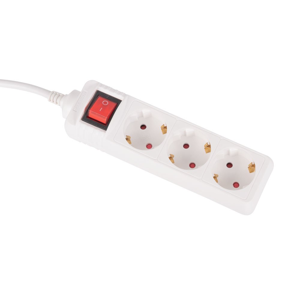 PRELUNGITOR 1.5M, 3 PRIZE CU INTRERUPATOR, HOMELIGHT