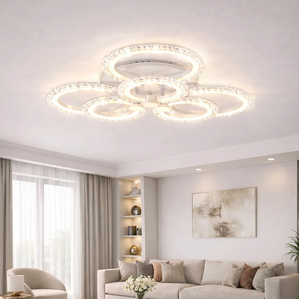 PLAFONIERĂ SHINE, CU TELECOMANDĂ, LED, 98W, 3CCT, ERSTE