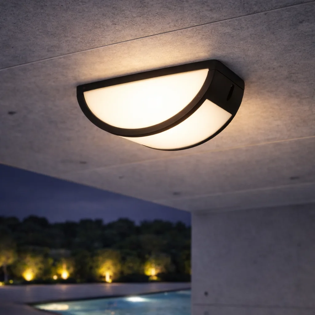 APLICĂ SOREY PENTRU EXTERIOR DE PERETE/TAVAN, 230V, E27, 60W, IP44, ERSTE