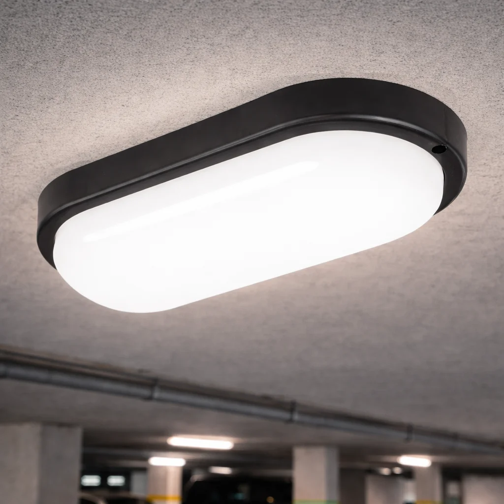APLICĂ OVALĂ BAT, LED, 12W, IP65, NOVELITE