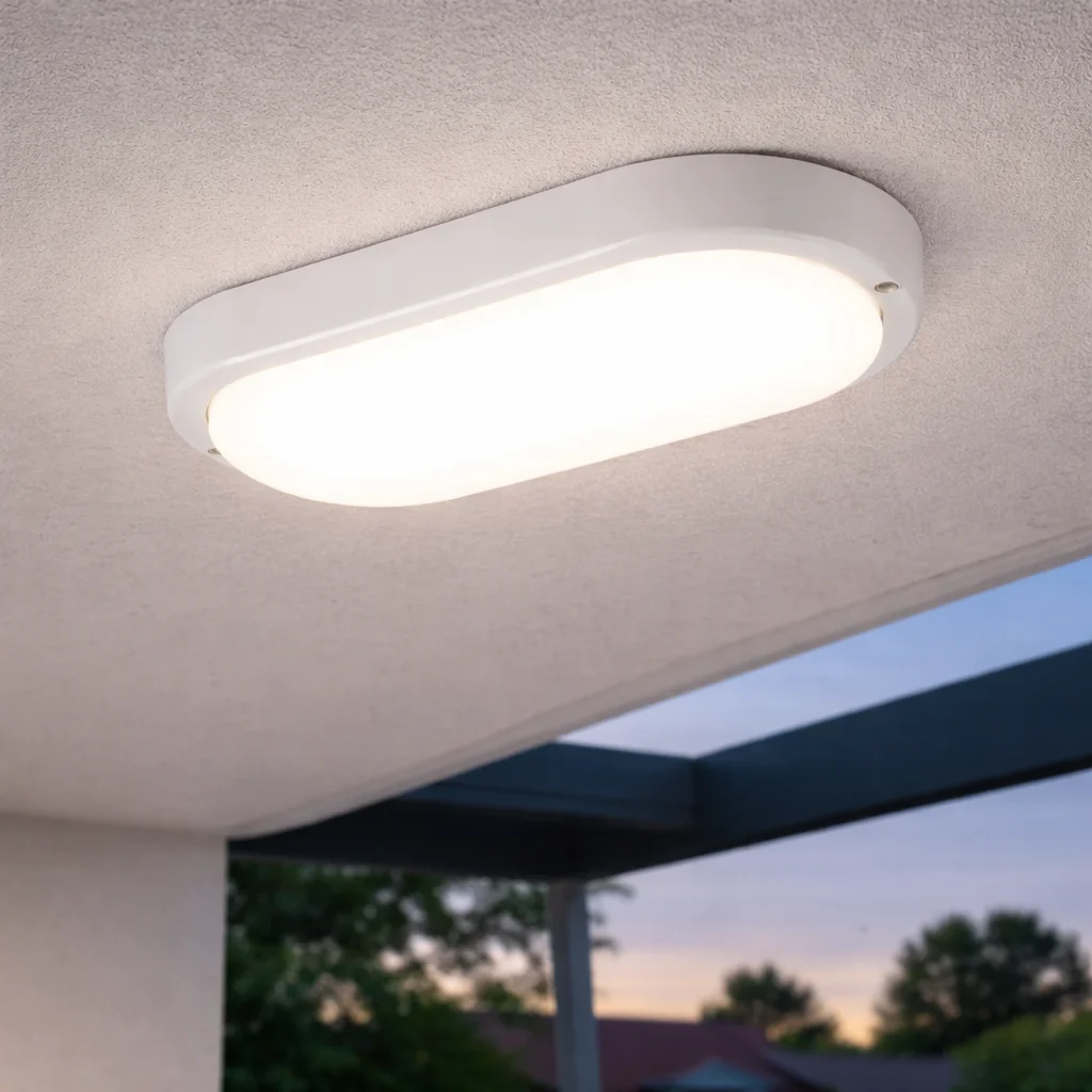 APLICĂ OVALĂ BAT, LED, 12W, IP54, HOMELIGHT