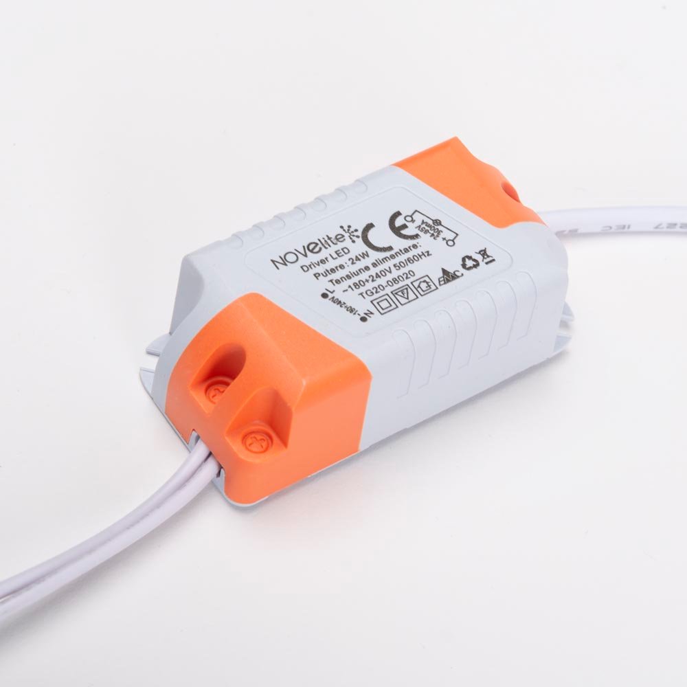 SPOT INCASTRAT PATRAT, LED, 24W, IP44, 4000K, NOVELITE - imagine 4