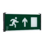 LAMPA EXIT SUS, LED, 2W BASIL, NOVELITE
