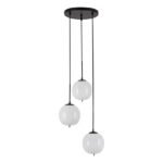 SUSPENSIE LOFTY SP3, KL113024, 3xE27, NEGRU, KLAUSEN