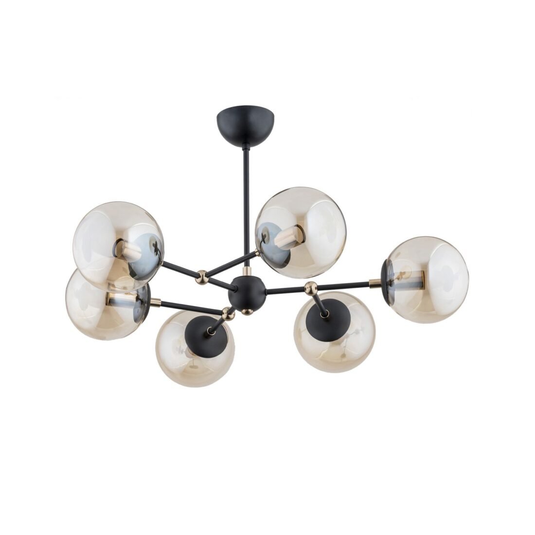 LUSTRĂ ARMS 6, KL106011, 6XE14, AMBRA