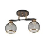 PLAFONIERĂ FALL 2, LY-3440, 2xE27