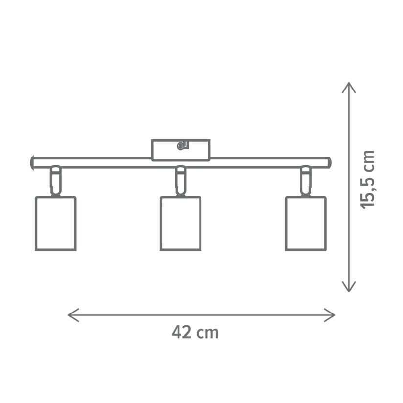 SPOT SPIKE 3-B, KL163011, 3xGU10 - imagine 6