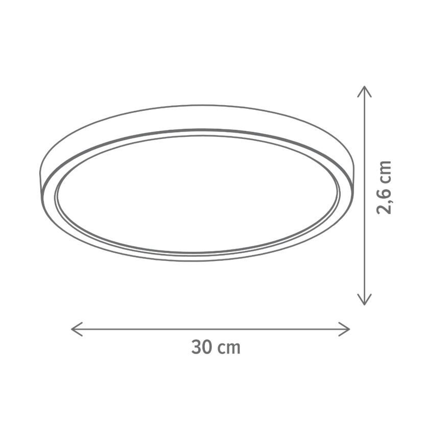 PLAFONIERĂ LED LUZ 24W, 4000K - imagine 4